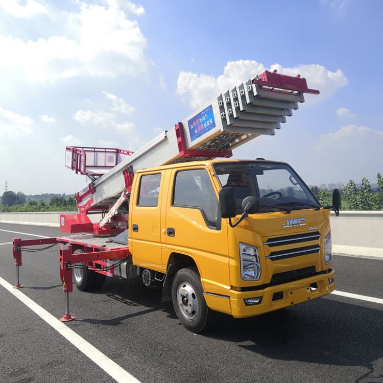 淄博张店出租云梯车电话 水泥上楼